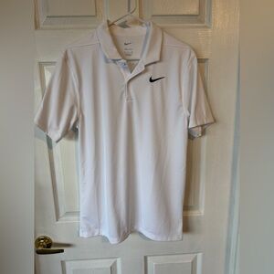 Nike Men's Dri-FIT White Polo